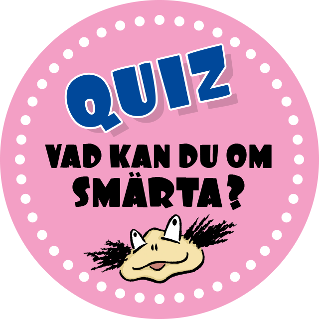 Quiz - Vad kan du om smärta?