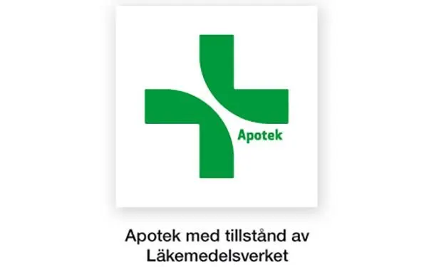 Symbol godkänt av Läkemedelsverket