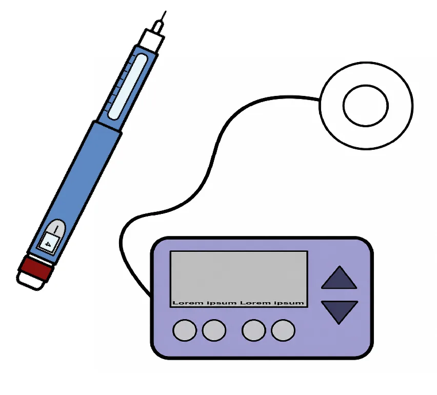 Om man har diabetes behöver man ta insulin. Insulin hjälper kroppen att ta hand om socker i blodet.